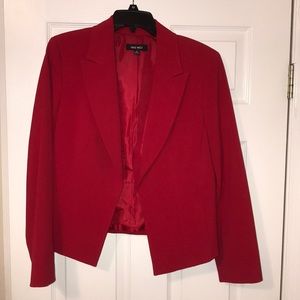 Nine West Red Blazer size 10